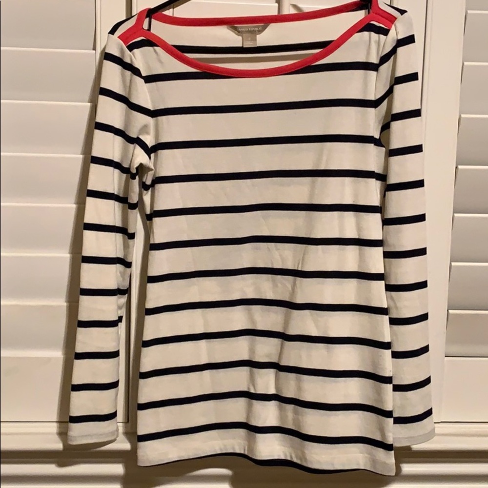 Striped full sleeve shirt from Banana Republic